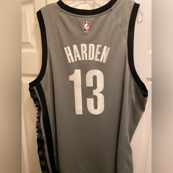 Brooklyn Nets James Harden Jersey worn only once excellent condition. - Picture 2 of 2